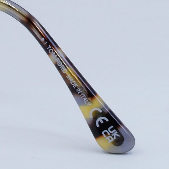 Tom Ford Anais-02 FT1005 32C Sunglasses Gold Cat Eye Frame, Smoke Lenses - Picture 8 of 10